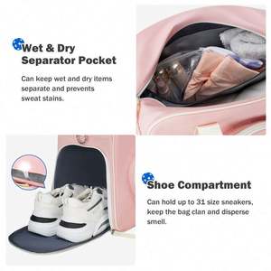 Muestra Gratuita, Servicio OEM/ODM, Bolsa Deportiva Multifuncional Personalizada de Gran Capacidad para Raquetas de Pádel y Pickleball - Product Image 5