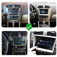 Lecteur DVD vidéo de voiture Android 9 pouces 8 cœurs 64 Go 32 Go pour Lexus IS250 IS300 2005-2012 Autoradio Écran Wifi GPS