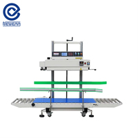 Sellador de bolsas de plástico de calor Horizontal NewEra FR700, máquina automática de sellado de banda continua