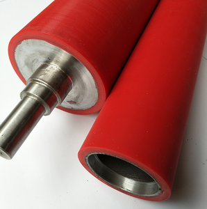 PU con lăn cao su ống đồng in ấn con lăn cao su với vòng bi 6208 - Product Image 6