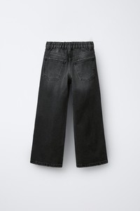 Jeans in Cotone per Ragazze Alla Moda di <span class=keywords><strong>Alta</strong></span> Qualità con Ricamo 3D a <span class=keywords><strong>Vita</strong></span> <span class=keywords><strong>Alta</strong></span> <span class=keywords><strong>Pantaloni</strong></span> a Gamba Larga per Bambine Più Grandi - Product Image 6