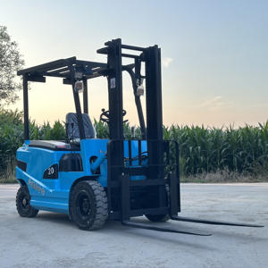 מלגזה חשמלית בעלת תמורה מעולה למחיר, 2 טון, 2.5 טון, 3 טון, מתאימה לחוות ולכל סוגי השטח, עוצמתית, עם סוללת עופרת, עמידה לשטח קשה. - Product Image 2