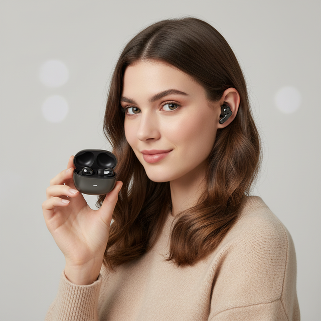 Wireless HiFi Earbuds with Stereo Audio and Powerful Bass Performance