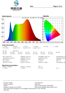 Hoge Precisie Hp350c 380-780nm Spectrometer Lichtanalysator Lux <span class=keywords><strong>Meter</strong></span> Kleurtemperatuur Lichttester - Product Image 5