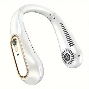 Belle conception vente chaude Portable suspendu cou ventilateur cinq vitesses Usb Rechargeable ventilateur été voyage Sports de plein air ventilateurs Portable - Product Image 1