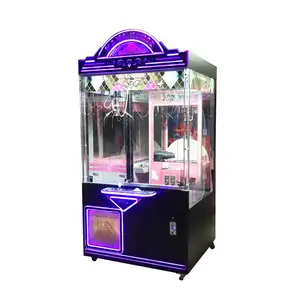 Yeni sikke işletilen yakalamak oyuncak bebek pençe makinesi Arcade ödül hediye oyunu vinç pençesi makinesi