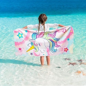 Asciugamano da Spiaggia Personalizzato con Protezione Solare, Asciugatura Rapida, Stampa Cartoni Animati per Bambini, per Piscina e <span class=keywords><strong>Mare</strong></span> - Product Image 5
