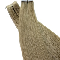 Ruban de tressage invisible pour cheveux, extensions de cheveux humains de qualité supérieure, extensions à ruban injecté, cheveux humains