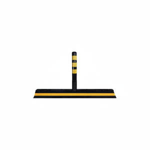 Curb negro con delineador 138x24x10 cm Barrera de tráfico Carril Canalizador ILT2141 Equipo de seguridad de tráfico del mayorista turco - Product Image 2