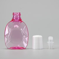 Flacons compte-gouttes pour les yeux en PET, en matériau PET transparent, contenants compte-gouttes liquides, forme personnalisée disponible pour les produits de soin des yeux