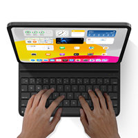 Clavier magnétique puissant Laudtec pour iPad 10,9 pouces, disposition intelligente personnalisable OEM ODM pour iPad Air (2026) 11 pouces (M4)