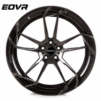 Rines EVOR Forjados de Aleación de 18 19 20 21 22 Pulgadas, Estilo Rojo Personalizado de Fábrica, Rines de Alta Calidad para Autos con 5 Orificios 114.3 112 120 108