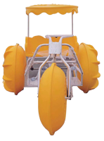 Tricycle aquatique le plus vendu avec 3 grandes roues, pédalo pour adultes certifié CE, capacité de charge de 200 kg, utilisation en extérieur