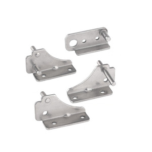 Bisagras para Puerta de Refrigerador Jingbo, Modelo S de Acero Inoxidable, Repuestos para Equipos de Refrigeración Comercial - Product Image 1