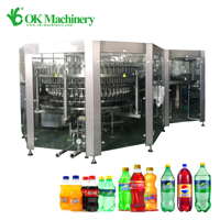 Machine de remplissage automatique monobloc de boissons gazeuses
