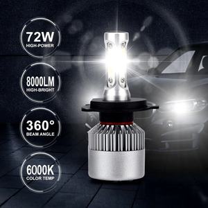 หลอดไฟ LED กำลังสูง 9005 9006 H1 H4 H7 H11 72w 8000lm สำหรับเปลี่ยนหลอดไฟหน้าแบบฮาโลเจนในรถยนต์ - Product Image 4