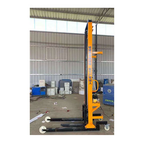 Petite machine à briques mobile pour la construction, entièrement automatique, avec élévateur de chargement et déchargement télécommandé, et empileur télécommandé - Product Image 1