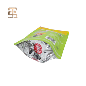 Sachet Doypack en PET avec fermeture à glissière, imprimé en héliogravure, en PE de qualité alimentaire, résistant à l'humidité, pour chewing-gum, salades et gâteaux - Product Image 5