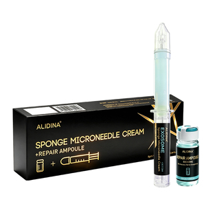 Set di Sieri Esfolianti e Illuminanti per la Cura della Pelle con Spugna di Alghe Marine, Spicule di Spongilla e <span class=keywords><strong>Crema</strong></span> per Cicatrici da Acne, Macchie Scure e Rughe - Product Image 2