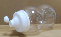 Botol Minuman Plastik Amber 500ml Desain Kustom Grosir Pabrik untuk Minyak, Dapat Didaur Ulang