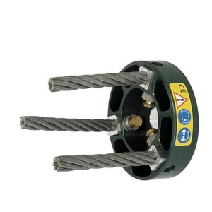 Cabezales DE CORTADOR de trenza de hierbas salvajes, bricolaje, Industrial, de 8 pulgadas, cortador de césped de alambre de acero para Ecob Rush <span class=keywords><strong>OKB</strong></span> UFO personalizable OEM - Product Image 1