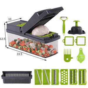 Wholesale Online Top Selling Kitchen Multi Manual Mandoline Fruit <b>Vegetable</b> Cutter Onion Dicer Veggie Slicer - Product Image 3