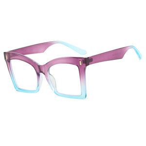 Thời Trang Quá Khổ Vuông Đinh Tán Chống Ánh Sáng Màu Xanh Kính Đọc Sách Phụ Nữ 2024 Thương Hiệu Sang Trọng Màu Xanh Lá Cây Leopard Quang Kính Máy Tính - Product Image 6