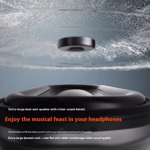 Pour SHOKZ <span class=keywords><strong>OpenFit</strong></span> 2 T921 sans fil pour écouteurs Bluetooth Dolby Sound réduction du bruit longue durée de vie de la batterie écouteurs de sport personnalisés - Product Image 2