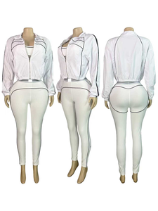 Conjunto Deportivo Peeqi de Alta Calidad en Nailon para Fitness, Yoga, Gimnasio, Top Deportivo y Pantalones/Shorts de 2 Piezas para <span class=keywords><strong>Mujer</strong></span> - Product Image 6