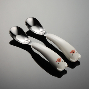 Gadgets de cuisine les plus vendus couverts en acier inoxydable cuillères à soupe enfants cuillère et boîte bébé <span class=keywords><strong>anniversaire</strong></span> <span class=keywords><strong>vaisselle</strong></span> pour enfants 1006272 - Product Image 2