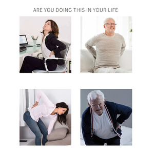 Dispositivo de estiramiento corporal ajustable de alta calidad, camilla de masaje de espalda y cintura, terapia magnética de acupuntura, soporte Lumbar - Product Image 5