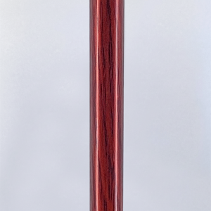 Bastón ligero de aleación de aluminio ajustable de 27-36 "con agarre de madera y almohadillas de goma para pies - Product Image 1