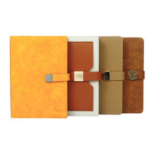 Tùy chỉnh Linen kế hoạch bìa cứng Debossed Logo PU Tạp Chí da 100gsm/120gsm bù đắp trang giấy máy tính xách tay - Product Image 6