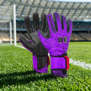 Gants de gardien de but de football professionnel en latex allemand avec protection des doigts Gants de gardien de but de match Vêtements d'entraînement - Product Image 2