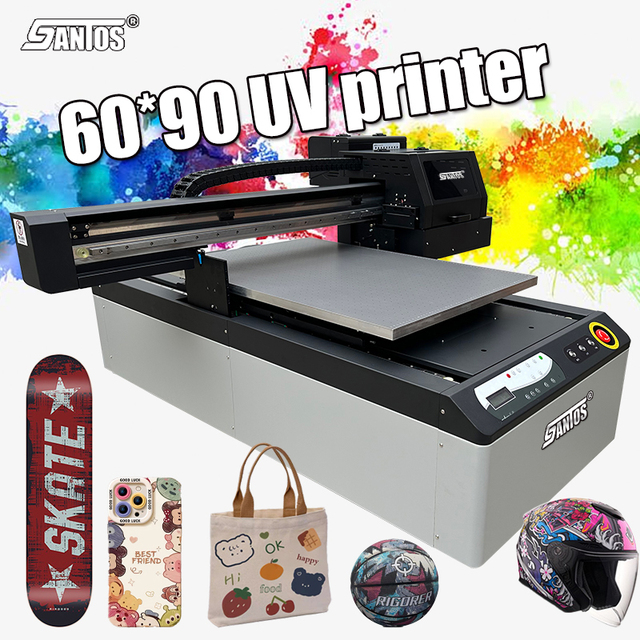 Printer Factory A1 3d Uv6090 Inkjet Printers for Leather Phone Case Roll to Roll Uv Printer