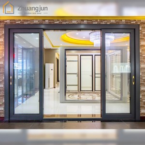 Porte de balcon <span class=keywords><strong>en</strong></span> <span class=keywords><strong>aluminium</strong></span>, design français, verre trempé, étanche, pour vente <span class=keywords><strong>en</strong></span> gros à <span class=keywords><strong>prix</strong></span> avantageux, porte intérieure <span class=keywords><strong>en</strong></span> verre personnalisée - Product Image 3