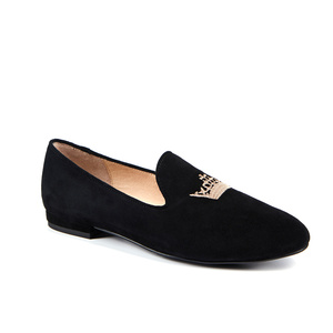 <span class=keywords><strong>Mocassini</strong></span> Classici da <span class=keywords><strong>Donna</strong></span> in Vera Pelle con Punta Tonda e <span class=keywords><strong>Tacco</strong></span> Basso per Uso Quotidiano e Lavoro - Product Image 1