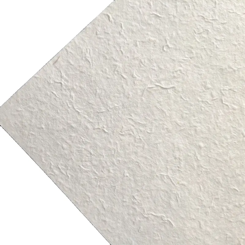 Papel de mora hecho a mano biodegradable, color blanco natural, ecológico, 110gsm, A4