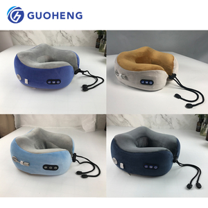 GUOHENG-almohada de viaje portátil con forma de U, masajeador de cuello suave para negocios, venta al por mayor - Product Image 5