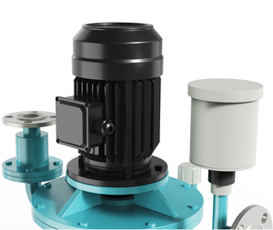 Pompe verticale auto-amorçante non scellée série WFB à haut rendement avec moteur antidéflagrant pour l'industrie chimique - Product Image 4