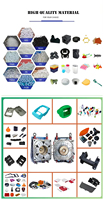 Small Batch Accepted Chrome Plated Design Shell Keycap Custom Injection Mold Injection Molding Service