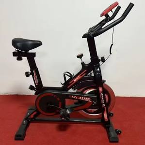 <span class=keywords><strong>Bicicleta</strong></span> Estática de Acero para Gimnasio, Mini <span class=keywords><strong>Bicicleta</strong></span> de Ejercicio Interior con Volante de Inercia, Perilla de Ajuste de Resistencia <span class=keywords><strong>y</strong></span> Diseño Unisex a Precio Económico - Product Image 2