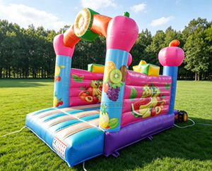 Lilytoys Châteaux gonflables commerciaux, structures de saut, châteaux gonflables à thème fruits - Product Image 3