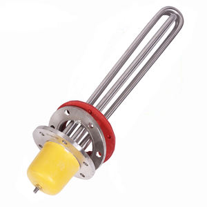 Flens pemanas air listrik, 2KW 3KW 220V Stainless Steel pemanas Tubular tangki air wajan minyak koil pemanas - Product Image 4