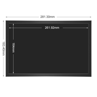 Monitor LCD Industrial de 12.1 Pulgadas con VGA, AV y BNC, Resolución 1280*800, Pantalla No Táctil, Montaje en Pared, Carcasa Metálica
