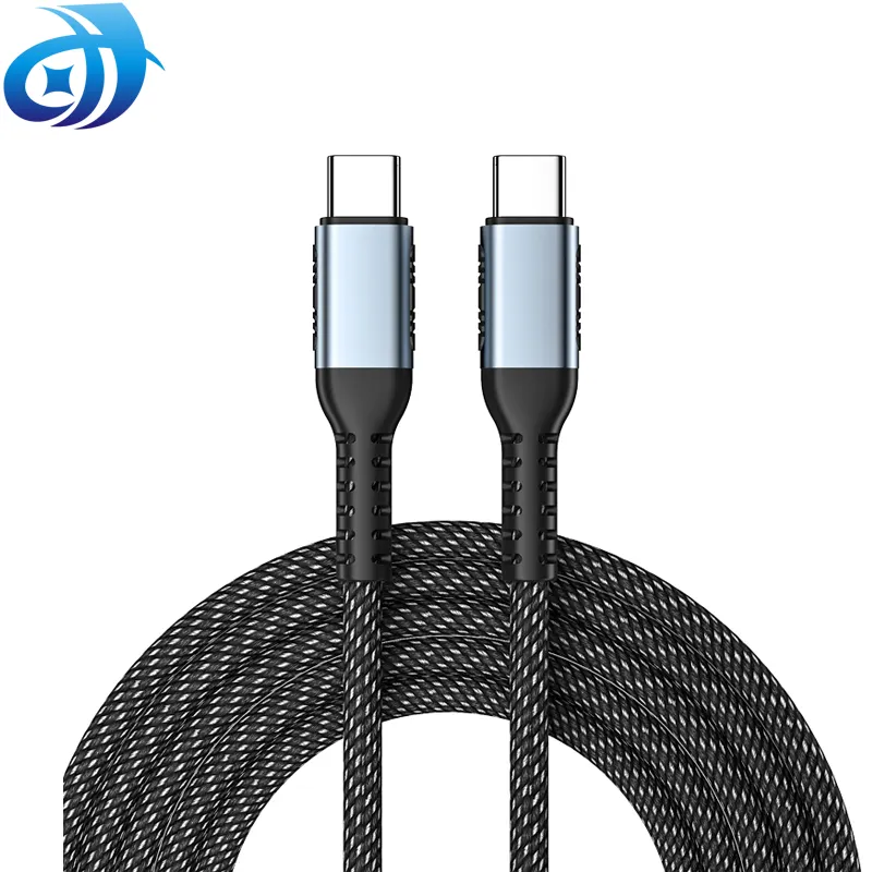 High Quality PD 100W Type c to type c Fast Data Cable 5A usb c Fast charging cable For Samsung laptop Notebook