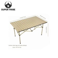 Nouvelle table pliante de style chinois pour le camping et les loisirs en plein air