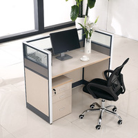 Usine personnalisée système meubles de bureau feuille de mélamine poste de travail bureau style design moderne