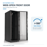 Armoire de serveur OEM & ODM 42U, armoire réseau, armoire de serveur avec système de refroidissement