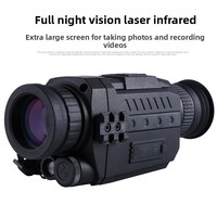 Dispositif de vision nocturne numérique infrarouge tout noir NV0535 HD avec zoom 5x, imageur non thermique, enregistrement photo et vidéo